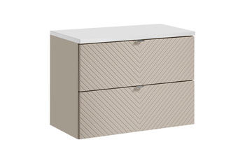 Zestaw meblowy 80cm z blatem Viva Cashmere – set-vic b white 80cm s