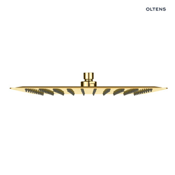Oltens Vindel (S) deszczownica 30 cm kwadratowa złoty połysk 37001800