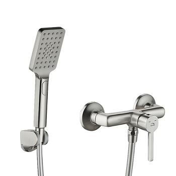 Alita - bateria natryskowa ścienna z zestawem natryskowym