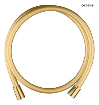 Oltens Ronneby wąż prysznicowy 125 cm złoto szczotkowane 37203800