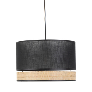 Lampa wisząca abażur Pagila New Black 38cm 4767 TK Lighting