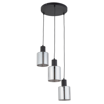 Lampa wisząca z kloszami Sierra Black 6655 TK Lighting