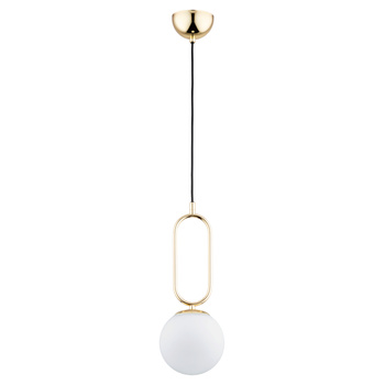 Lampa wisząca z kloszem VAVIL 61232 ZŁOTA
